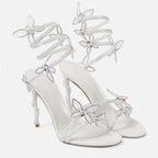 Butterfly Detail Women Sandals - Piña Colada