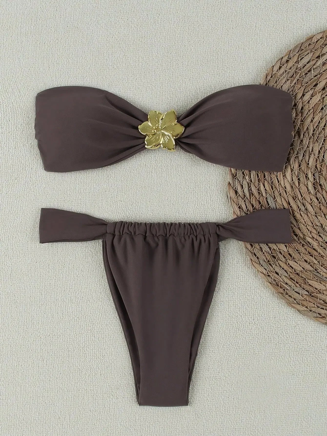 Bikini Set - Brazilian Thong - Piña Colada