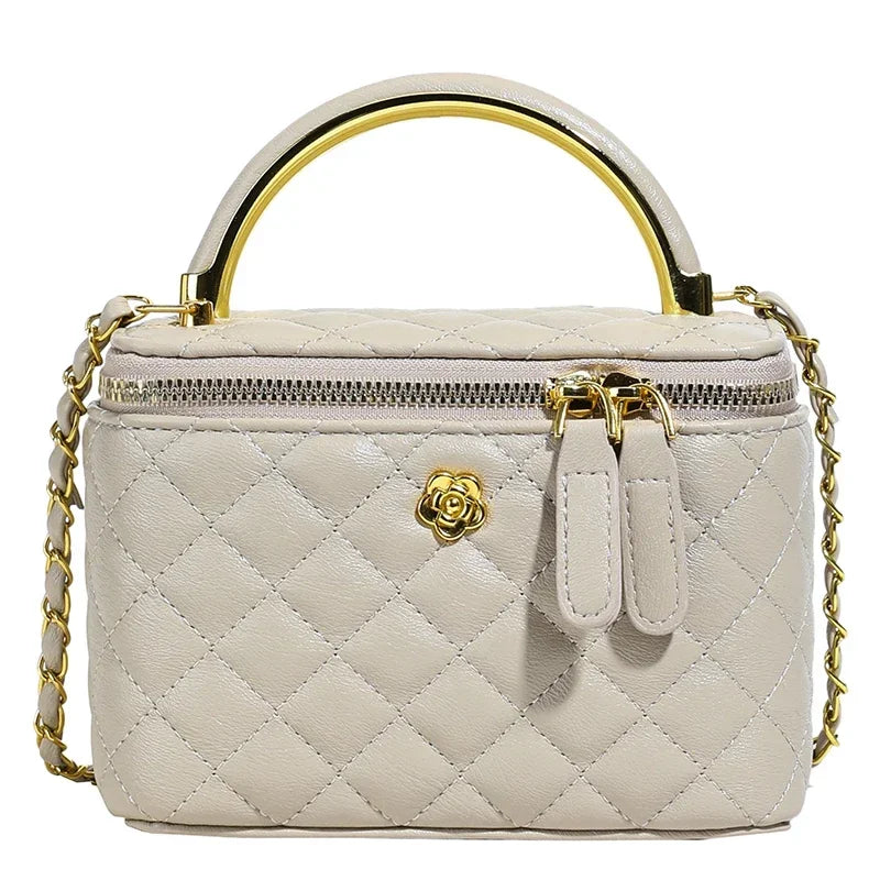 Diamond Grid Single Shoulder - Piña Colada