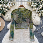 Long Sleeves O Neck Shirts - Piña Colada