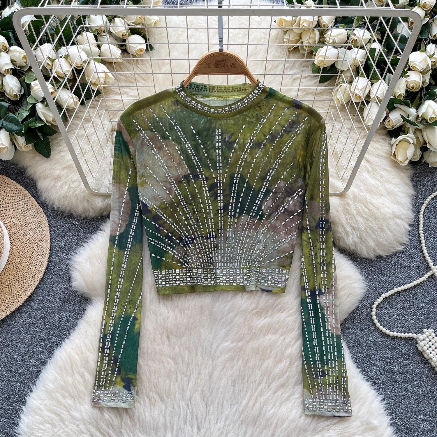 Long Sleeves O Neck Shirts - Piña Colada