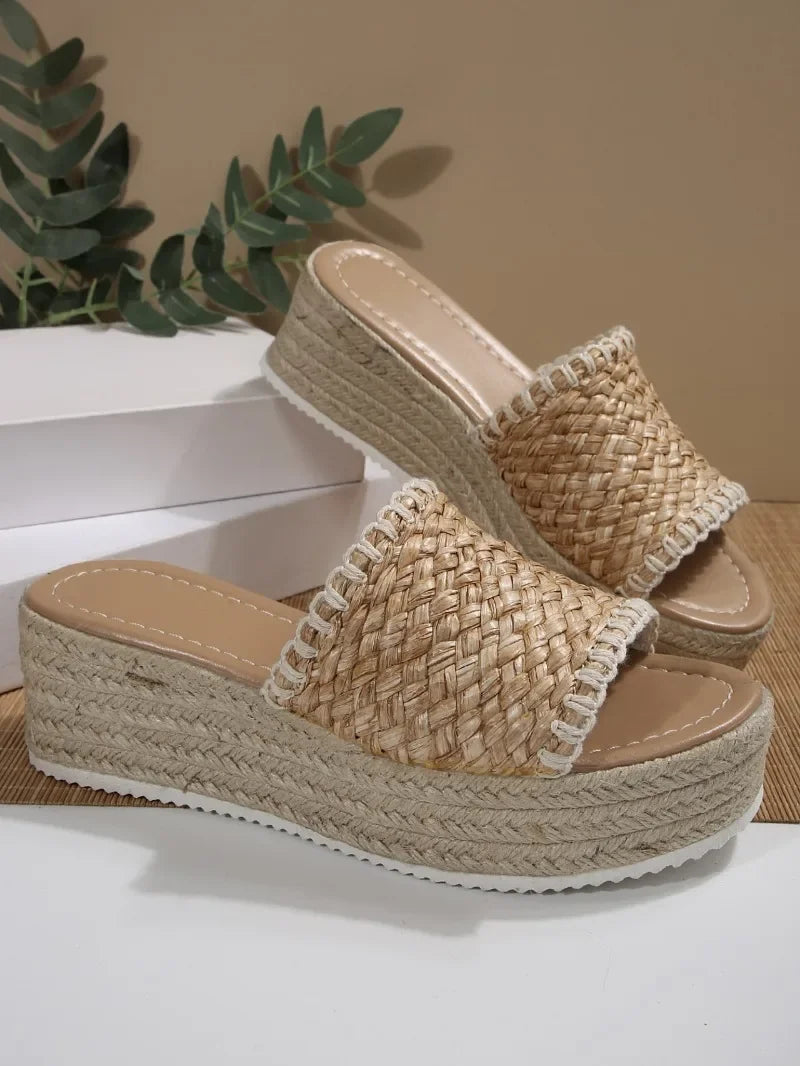 Sandals Comfortable Slide Arch Support - Piña Colada