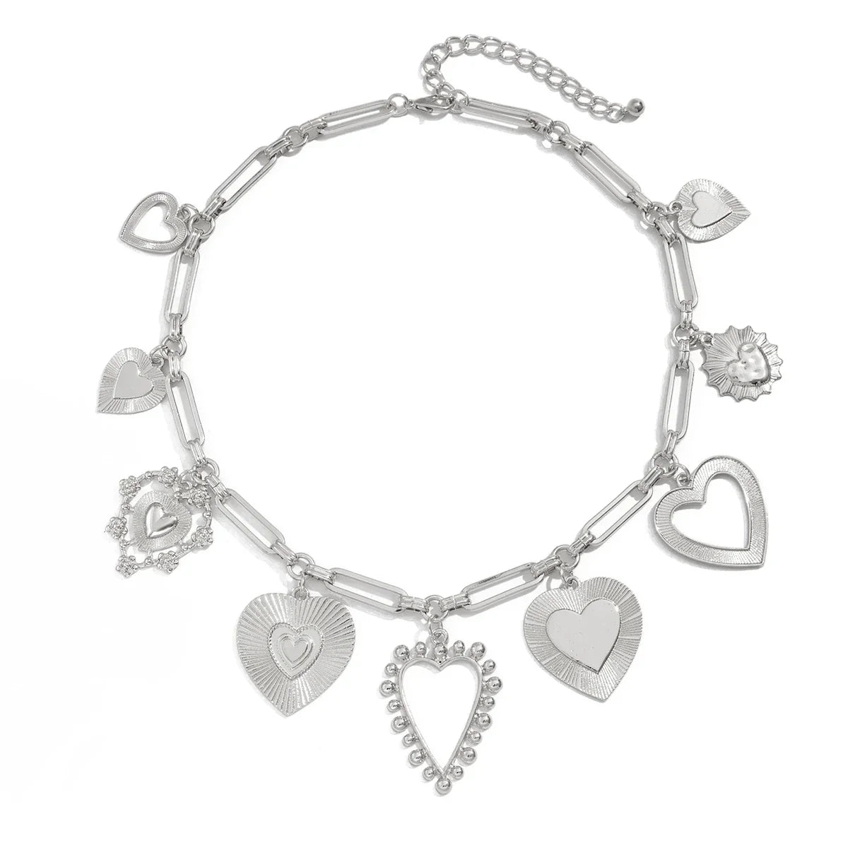 Big Love Heart Pendant - Piña Colada