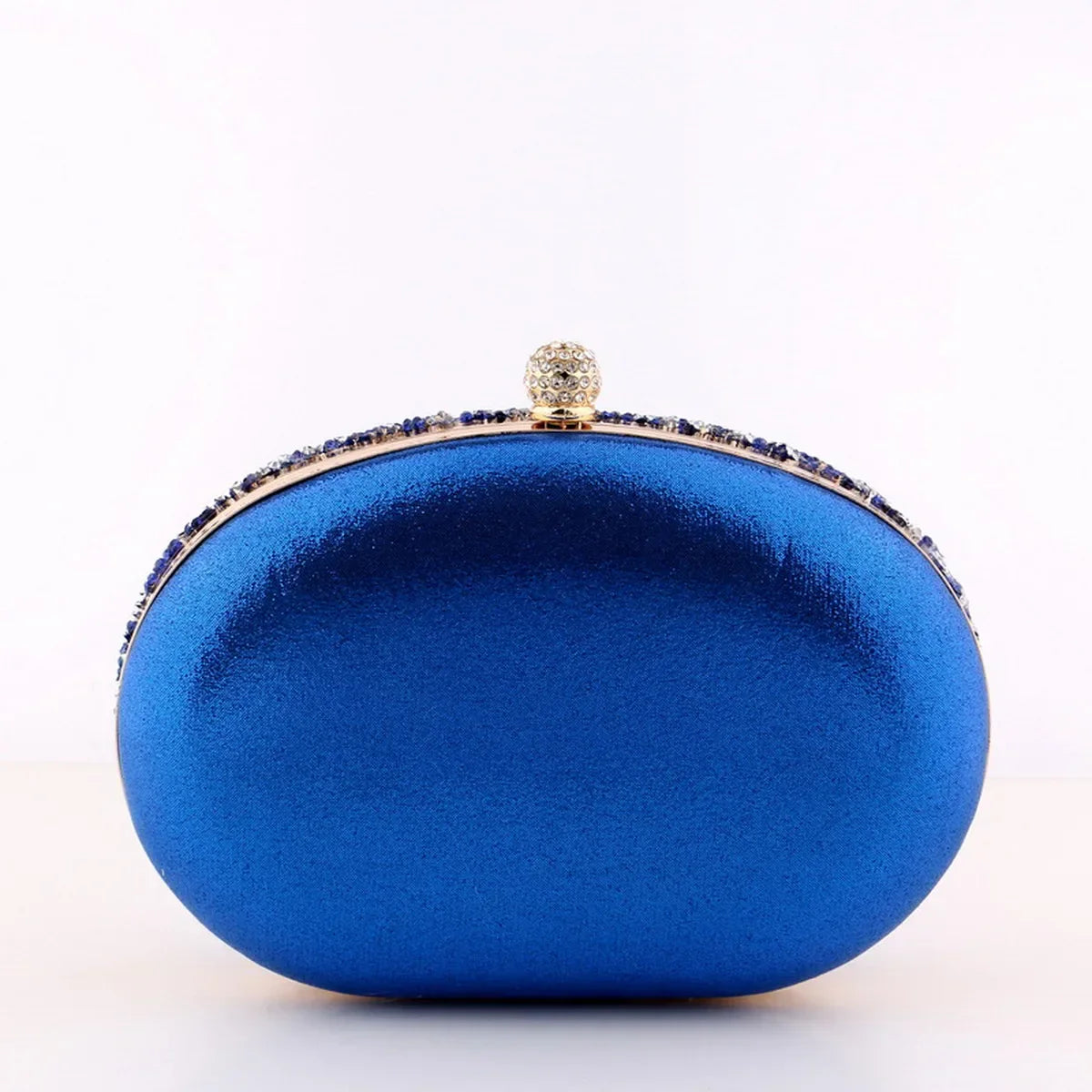 Crystal Floral Evening Clutch - Piña Colada