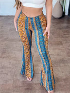 Women Flare Pants Bohemian