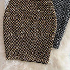 Mini A-Line Skirt with Bow Detail - Piña Colada