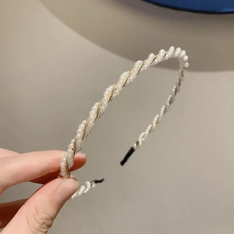 Pearl Hairbands for Women - Piña Colada
