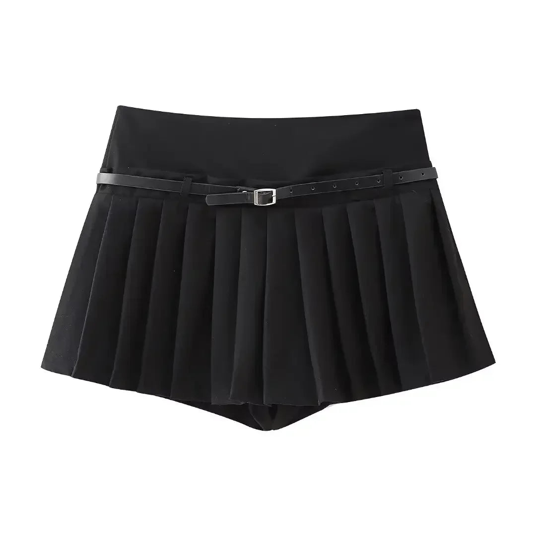 Belt Mini Skirts - Piña Colada