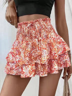 Floral Shorts - Piña Colada