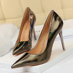 10.5cm High Heels Pumps - Piña Colada