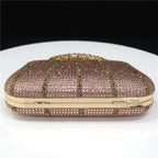 CLUTCH GLITTER BAG FOR EVENING - Piña Colada
