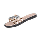 Slippers Diamond Flower Sandals - Piña Colada