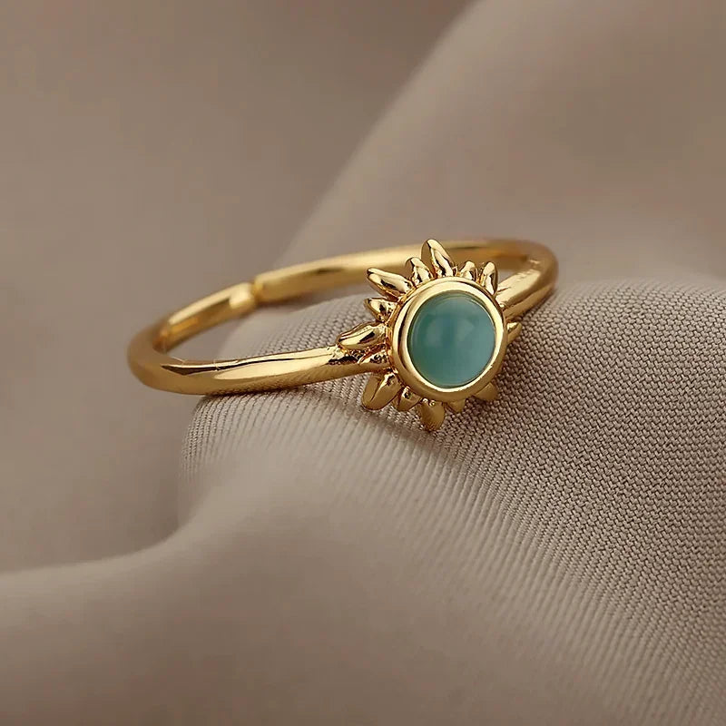 Stainless Steel Rings Aesthetic - Piña Colada