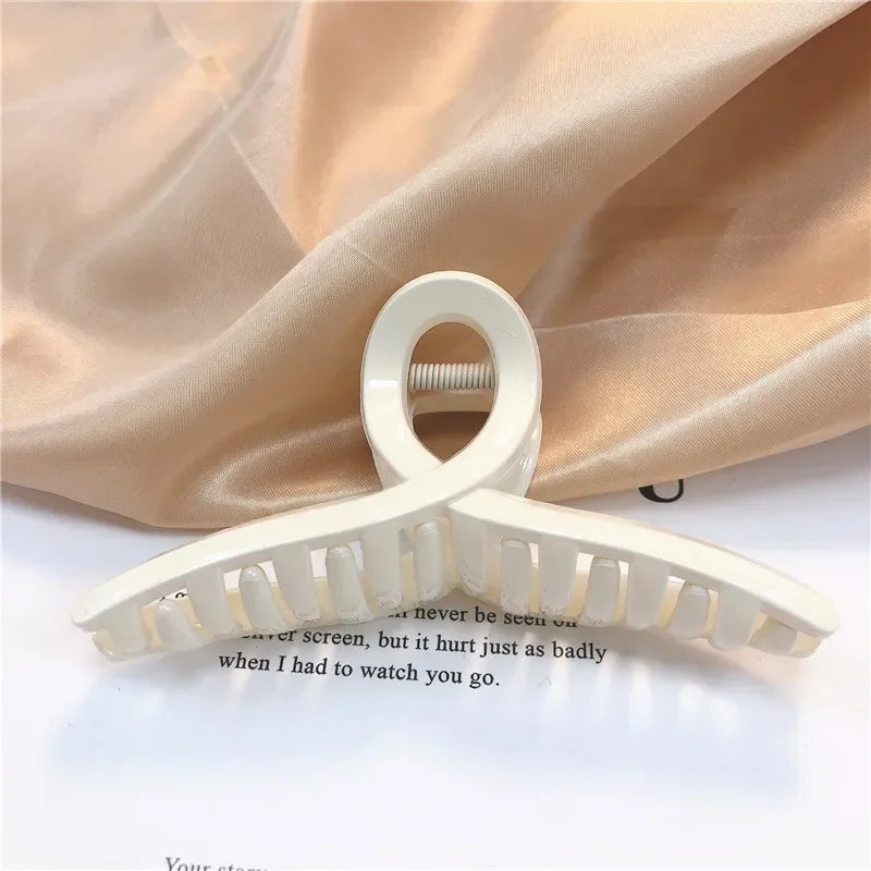 Metal Geometric Hair Claws - Piña Colada