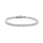 Zirconia Tennis Chain Bracelet - Piña Colada