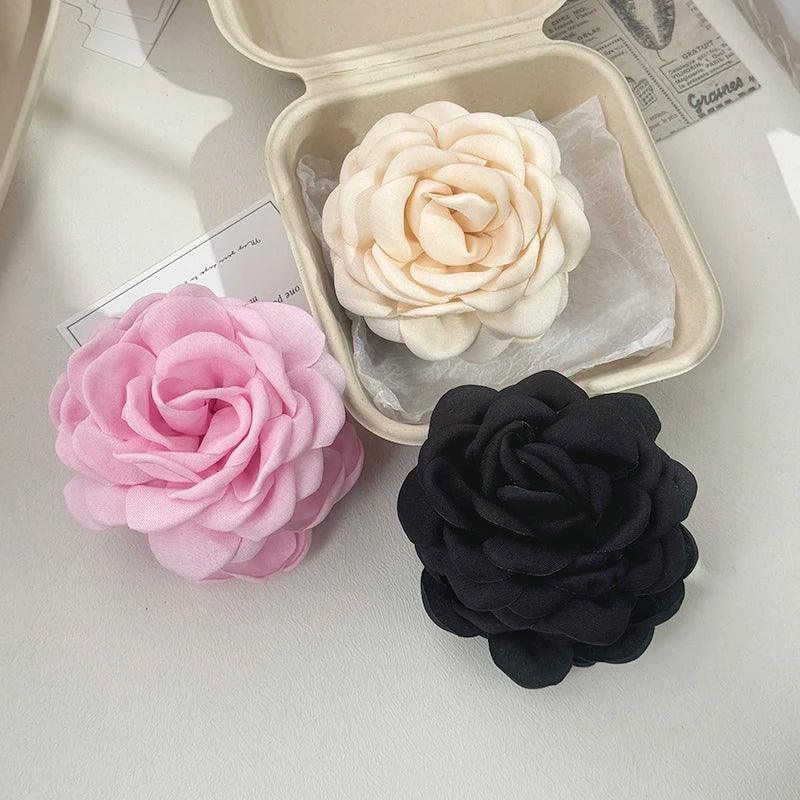 Sweet Flower Hair Claw - Piña Colada