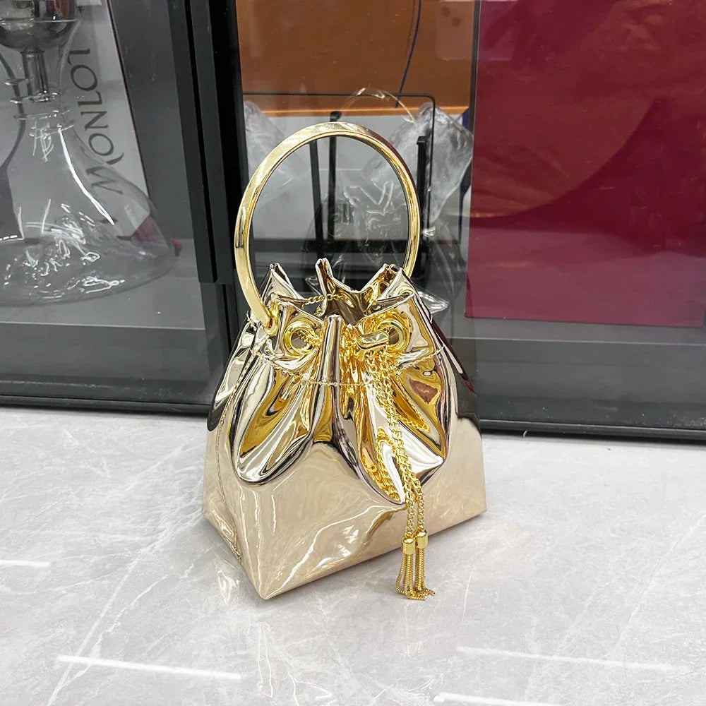 Evening clutch Bag Bucket - Piña Colada