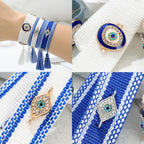 Evil Eyes Bracelets - Piña Colada