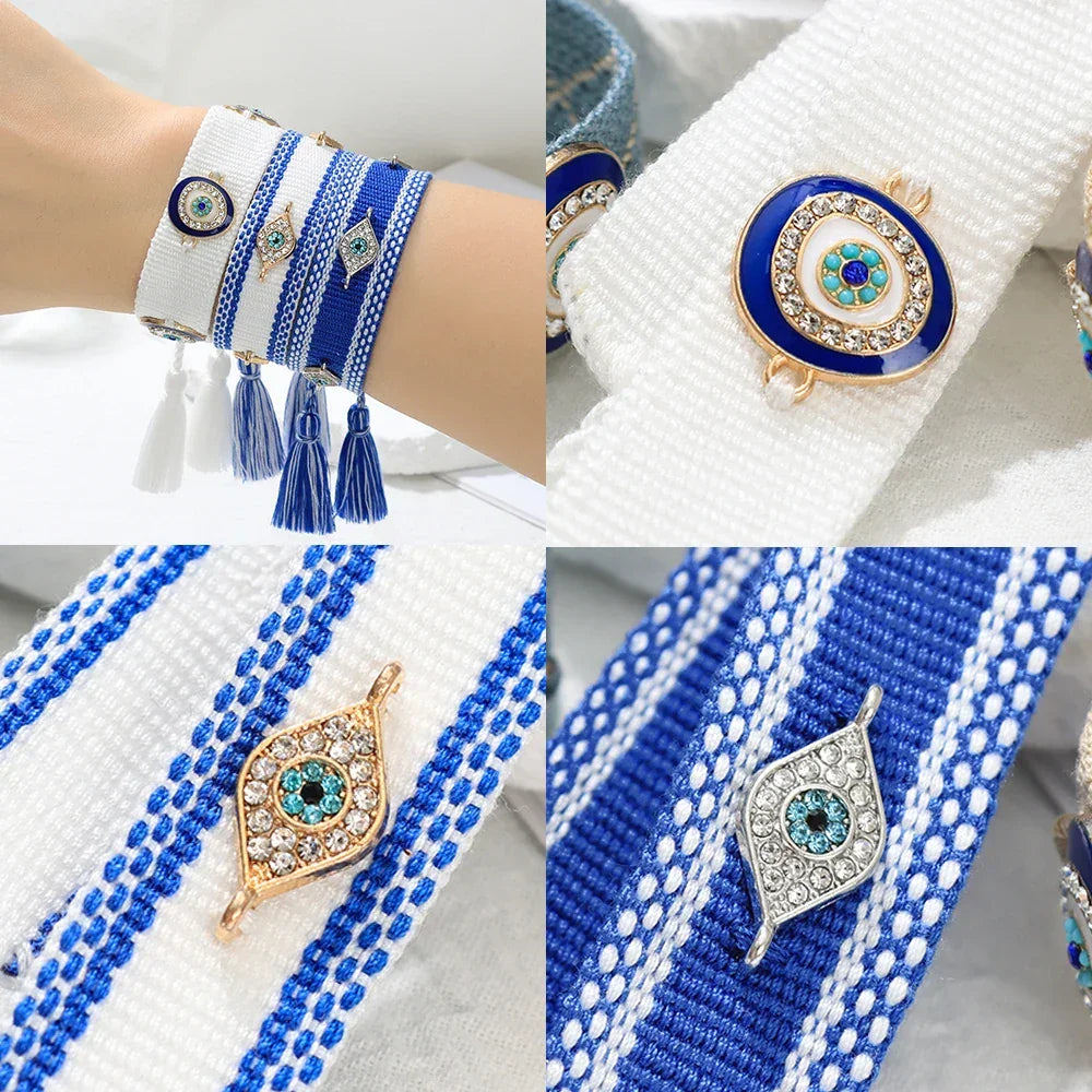 Evil Eyes Bracelets - Piña Colada