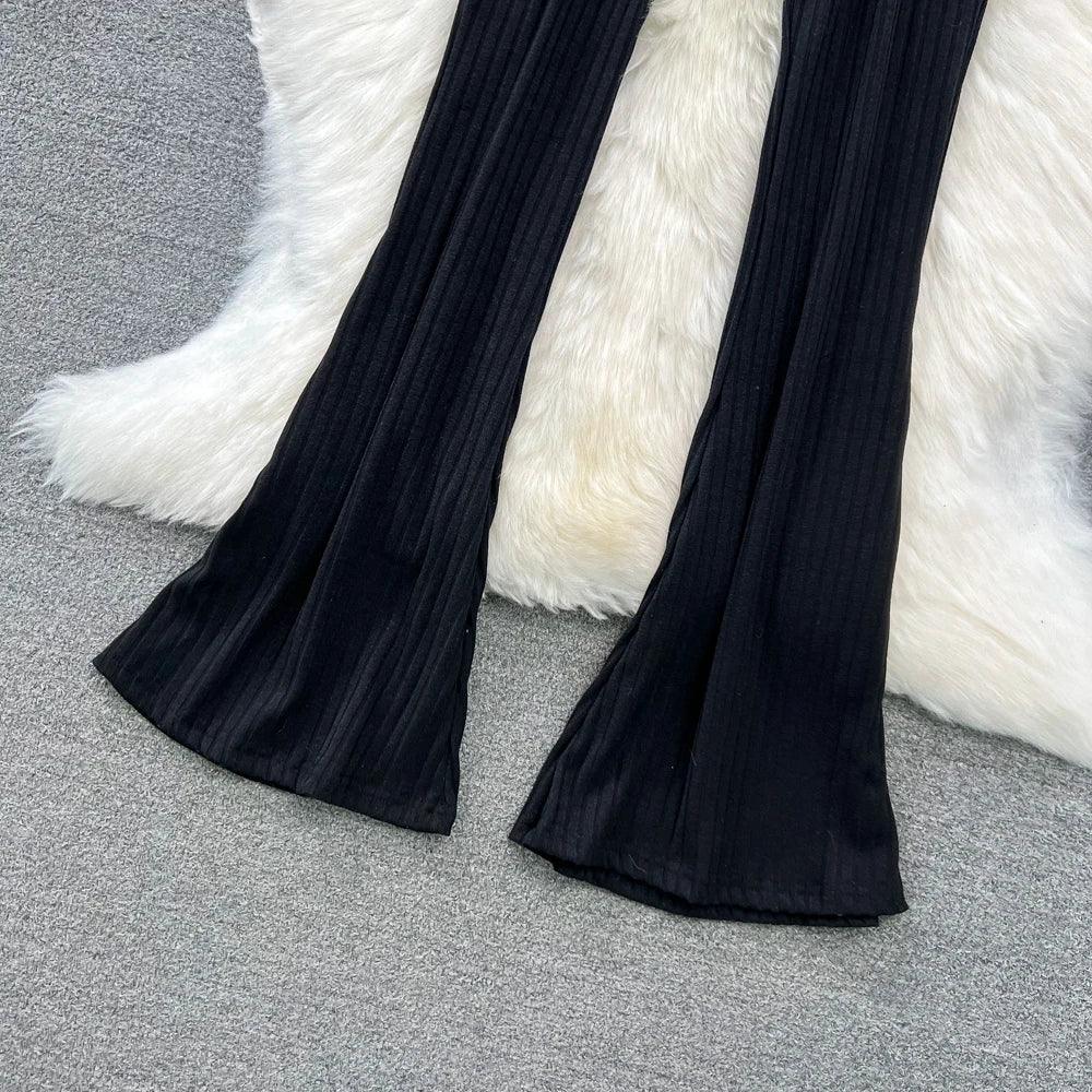High Waist Pants - Piña Colada