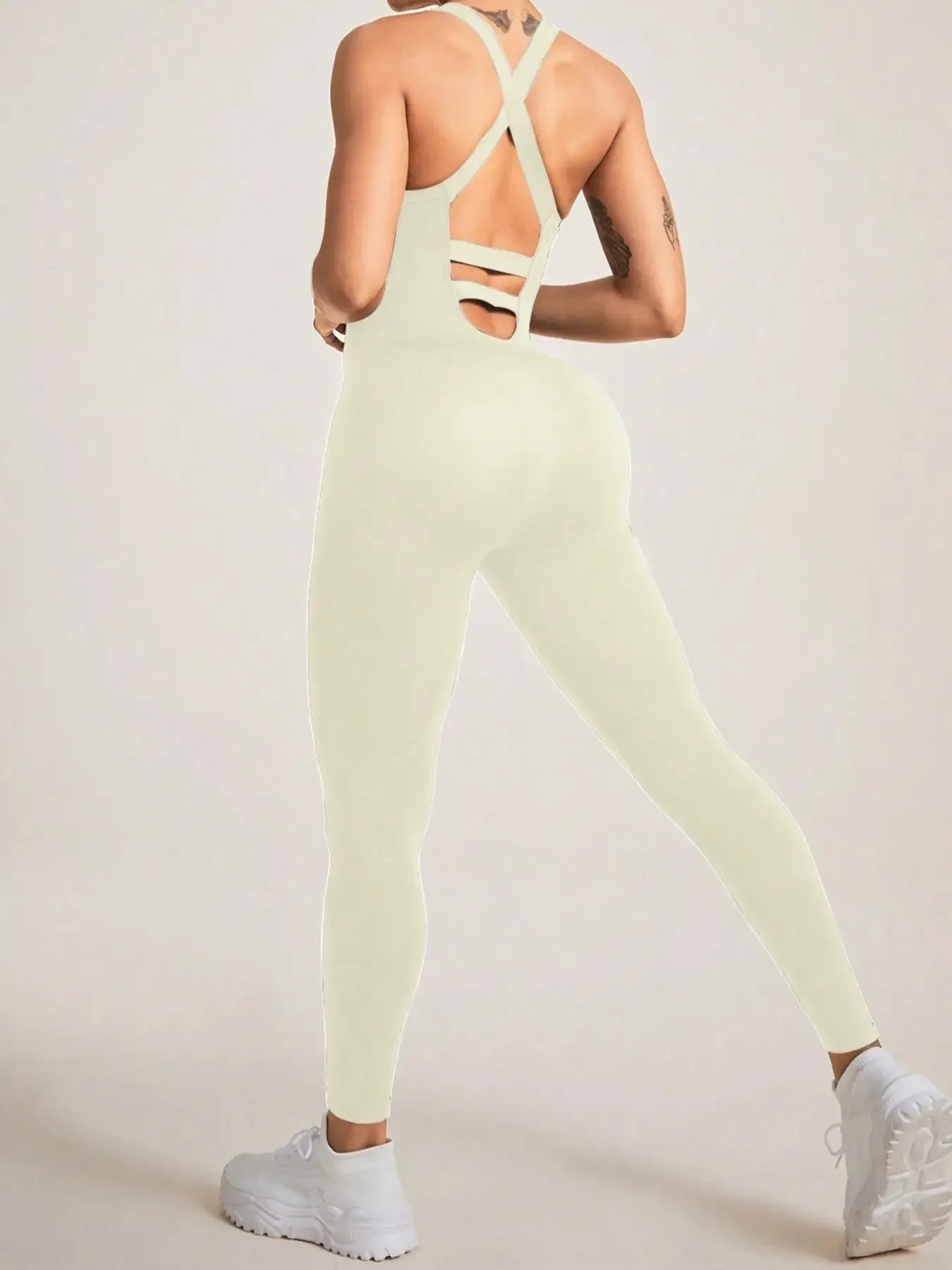 Women's Seamless Shapewear Bodysuit With Tummy Control Full - Piña Colada