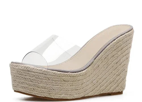 Wedges Platform Women's Slippers Sandal - Piña Colada