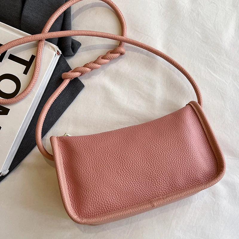 Leather Crossbody Bags - Piña Colada