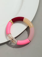 Acrylic Design Bracelet - Piña Colada