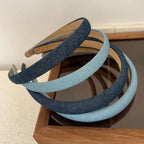 Headband Denim - Piña Colada