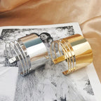 Geometric Cuff Bracelet - Piña Colada