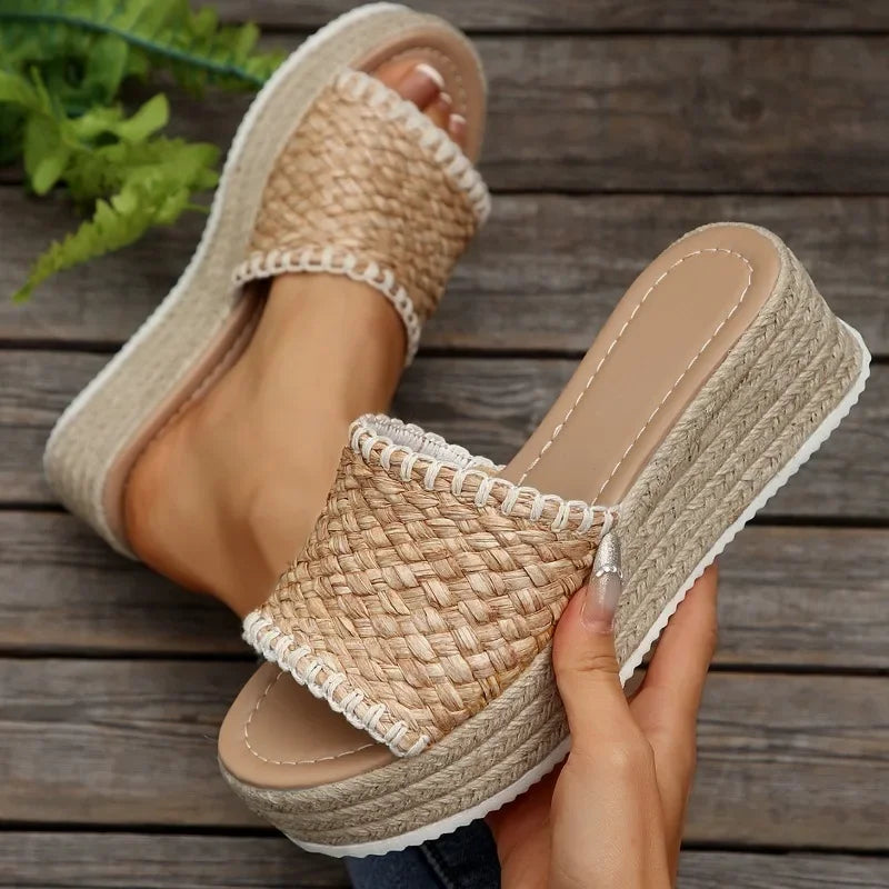 Sandals Comfortable Slide Arch Support - Piña Colada