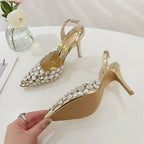 Pointed Toe Women Pumps - Piña Colada
