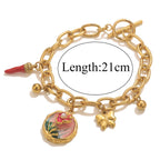 Seashell Bracelet Gold-Plated