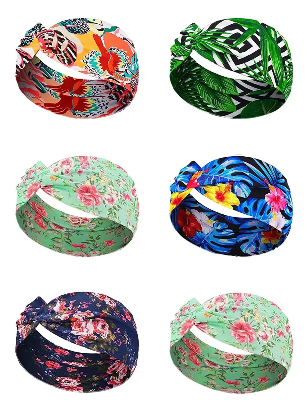 Turban Knot Headwrap - Piña Colada