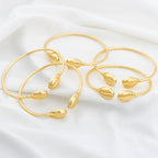 Shell Shape Bangles