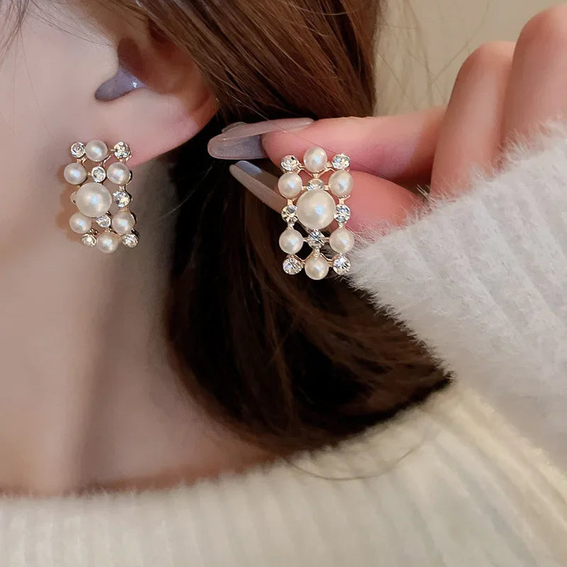 3-Piece Vintage Necklace & Earrings for Women - Piña Colada