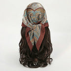 Bohemian Silk Scarf - Piña Colada