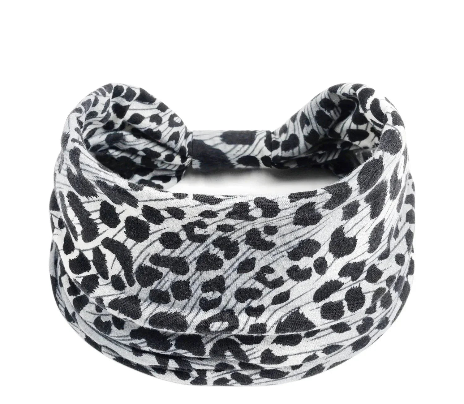 Leopard Print Headbands - Piña Colada