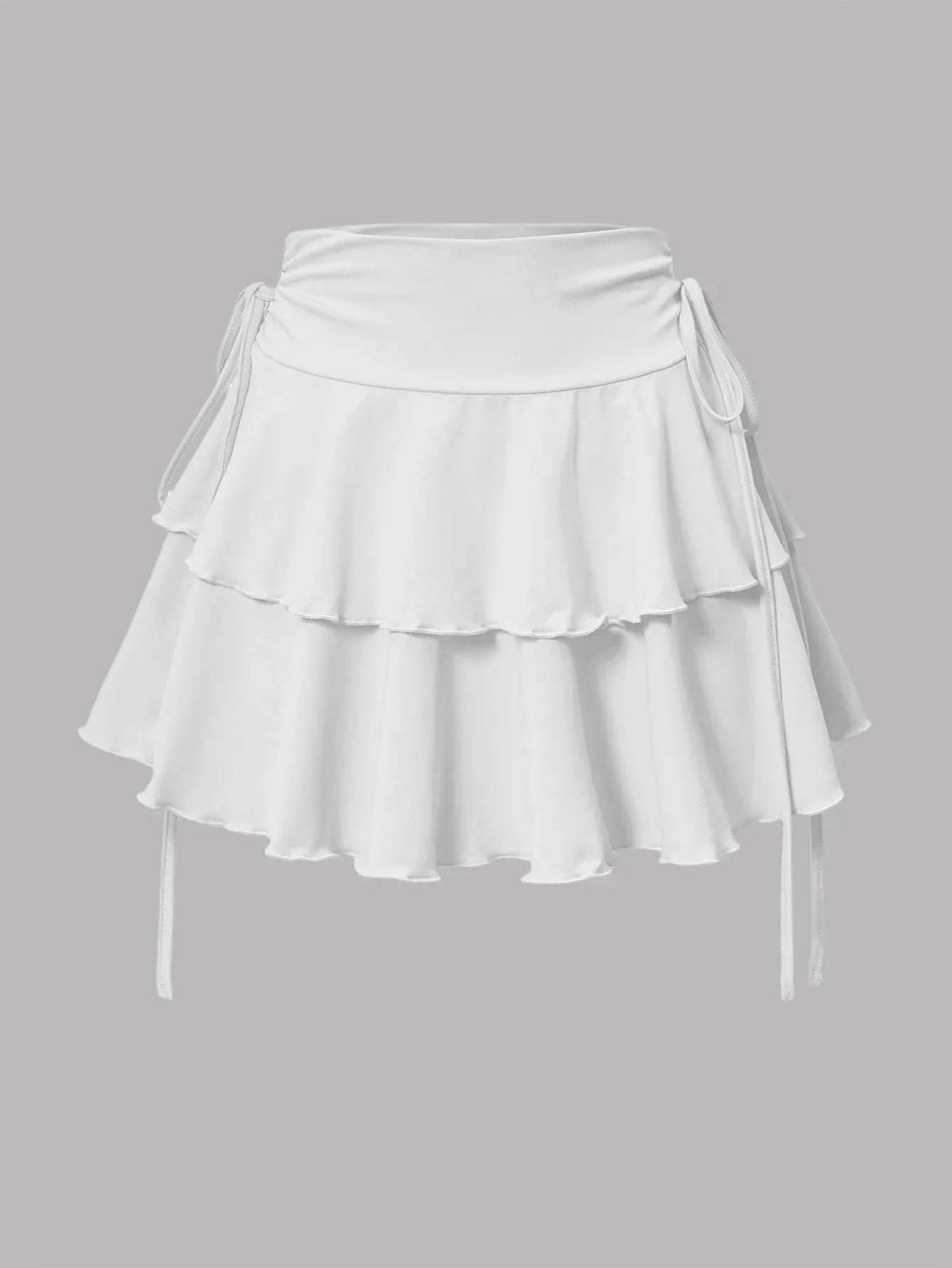 Solid Color Skirt High Waist - Piña Colada