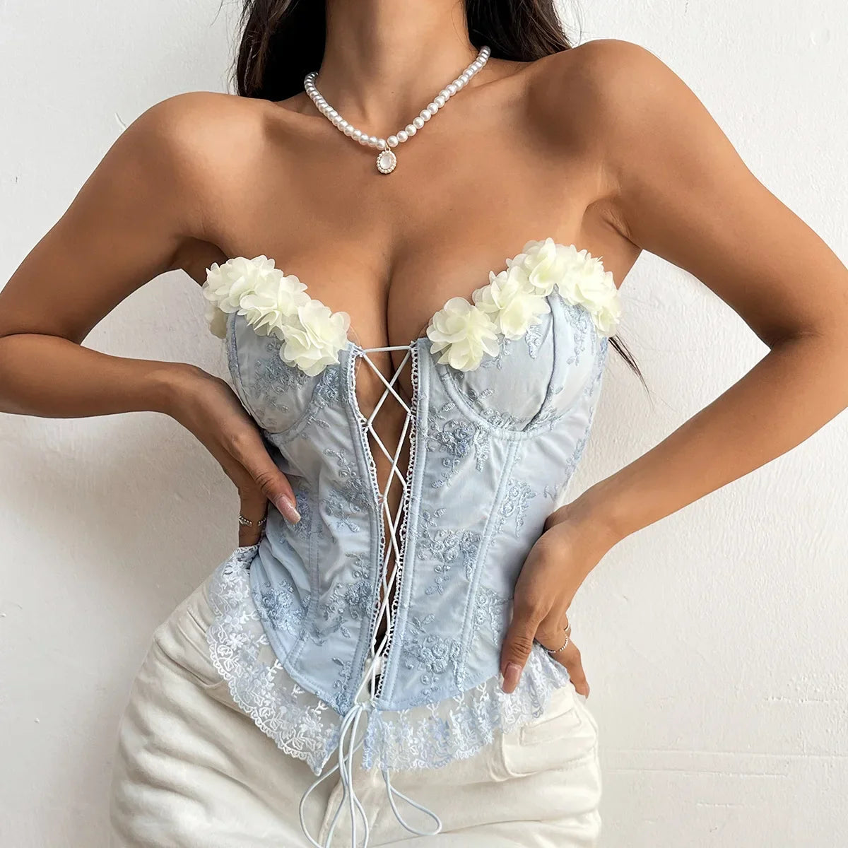 Patchwork Crop Tank Top – Summer Edition - Piña Colada
