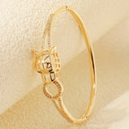 Stainless Steel Golden Bracelet - Piña Colada