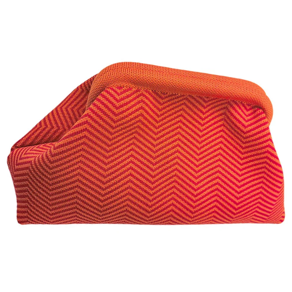 Clutch Bag Striped Color - Piña Colada