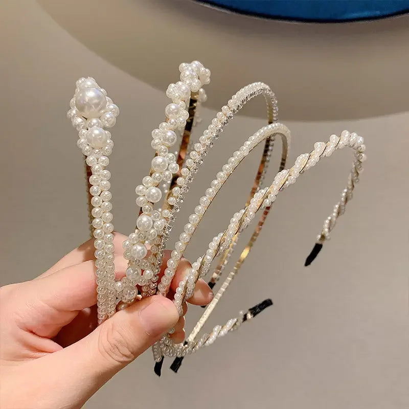 Pearl Hairbands for Women - Piña Colada