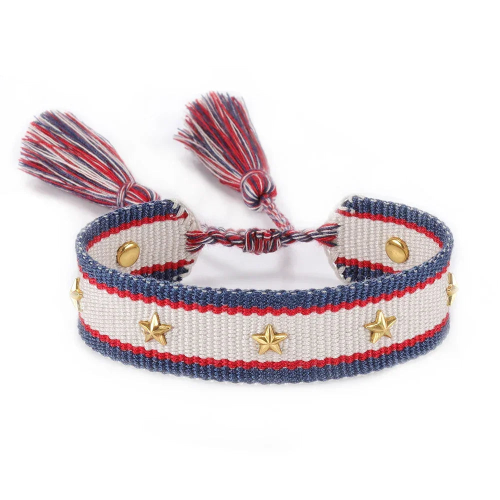 Hand Woven Bracelets - Piña Colada