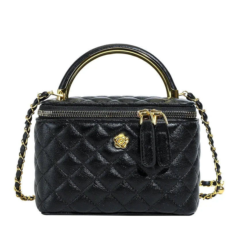 Diamond Grid Single Shoulder - Piña Colada