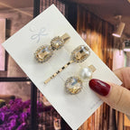 Set Women Hair Clips Headwear - Piña Colada