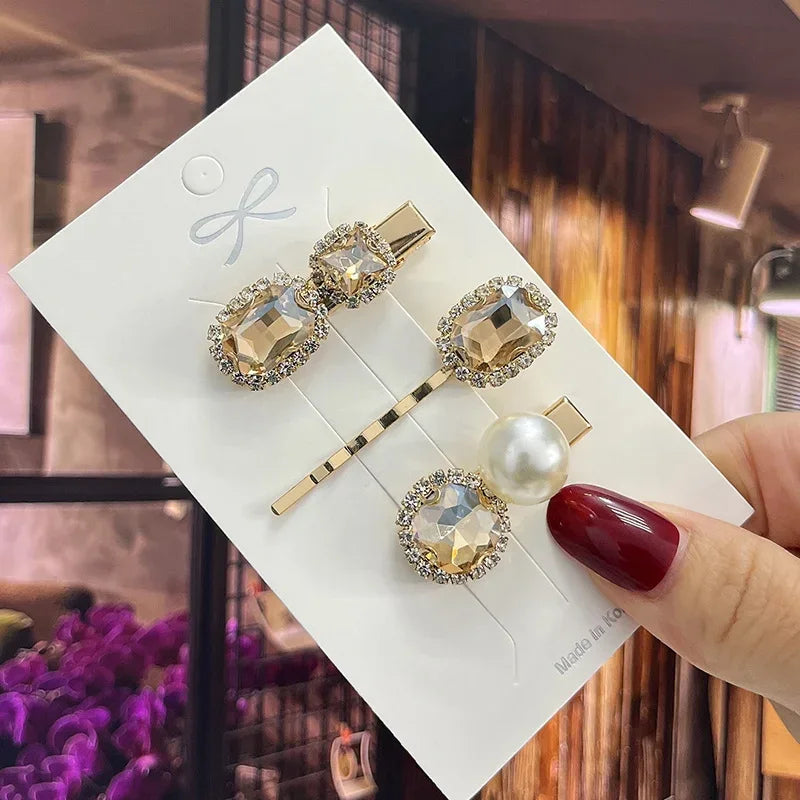 Set Women Hair Clips Headwear - Piña Colada
