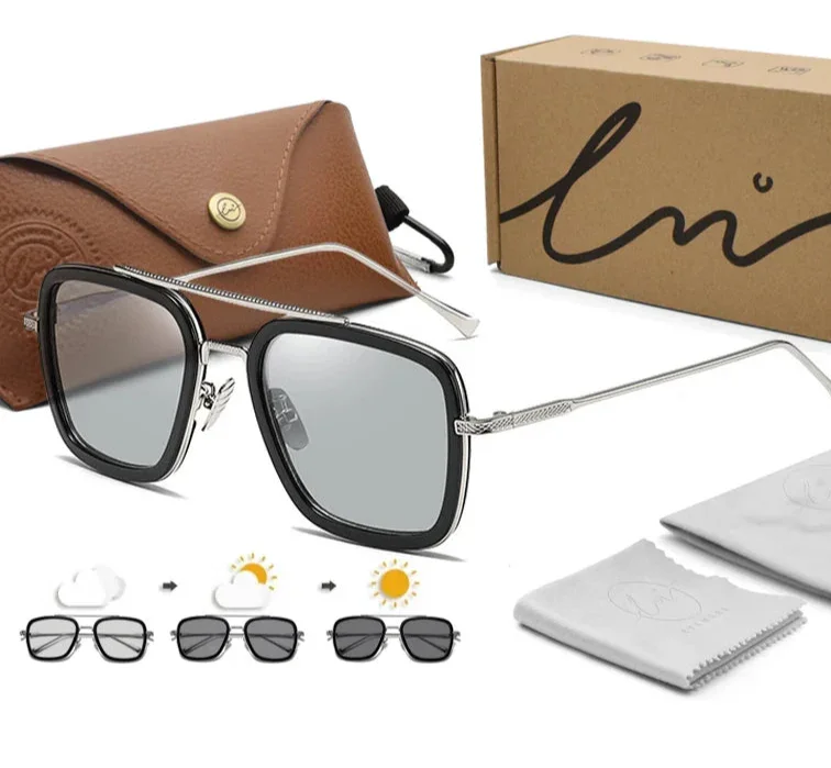 Square Sunglasses Polarized - Piña Colada
