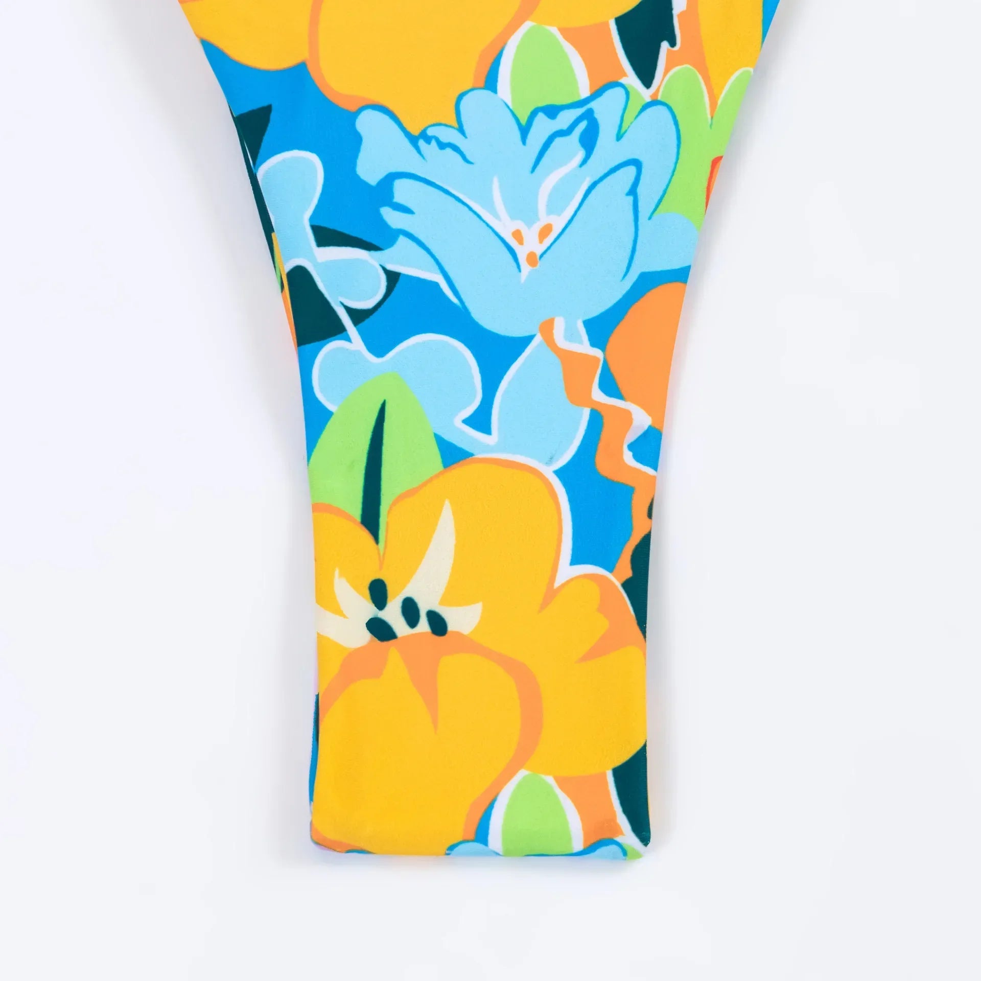 2025 Sexy Yellow Floral Bikini Set – Brazilian Thong Swimsuit - Piña Colada