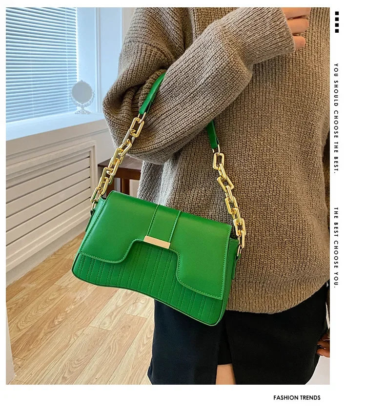 Shoulder Bag Solid - Piña Colada